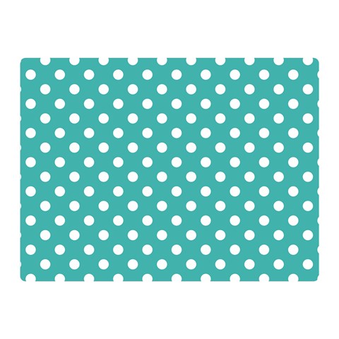 Polka Dots 35 x27  Blanket Front