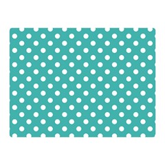Polka Dots 35 x27  Blanket Back