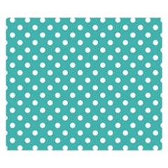 Polka Dots 50 x40  Blanket Back