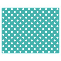 Polka Dots 60 x50  Blanket Back