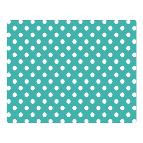 Polka Dots 80 x60  Blanket Front