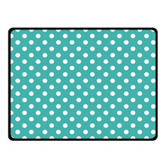 Polka Dots 45 x34  Blanket Back