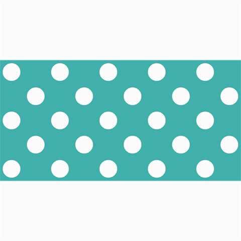 Polka Dots 8 x4  Photo Card - 1