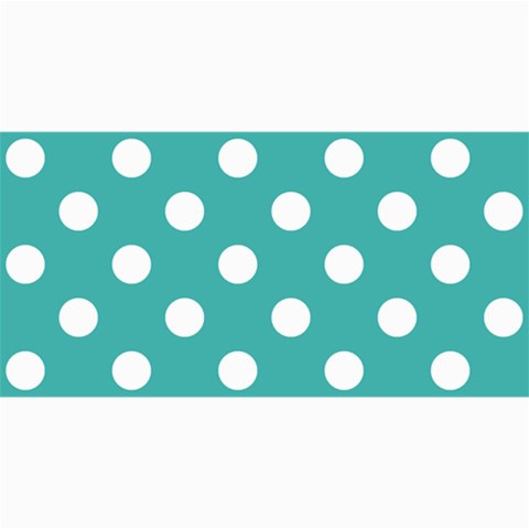Polka Dots 8 x4  Photo Card - 2