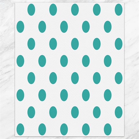 Polka Dots 10.95 x13.48  Canvas - 1