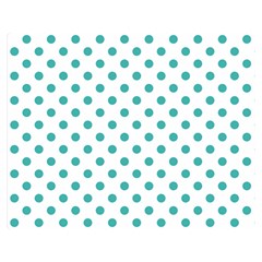 Polka Dots 60 x50  Blanket Back