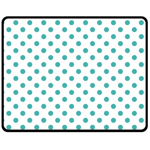 Polka Dots 60 x50  Blanket Front