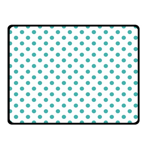 Polka Dots 45 x34  Blanket Front