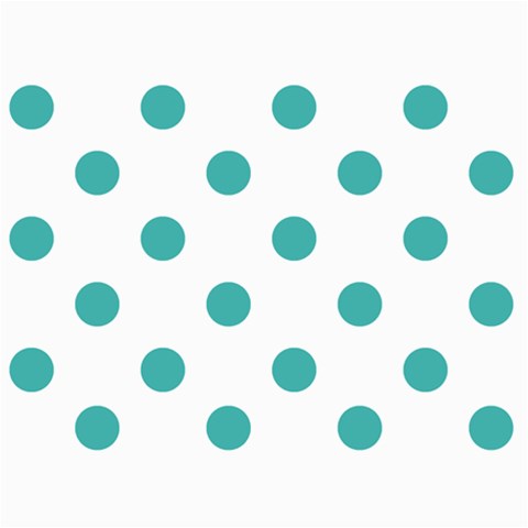 Polka Dots 7 x5  Photo Card - 1