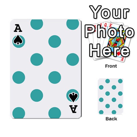 Ace Polka Dots Front - SpadeA