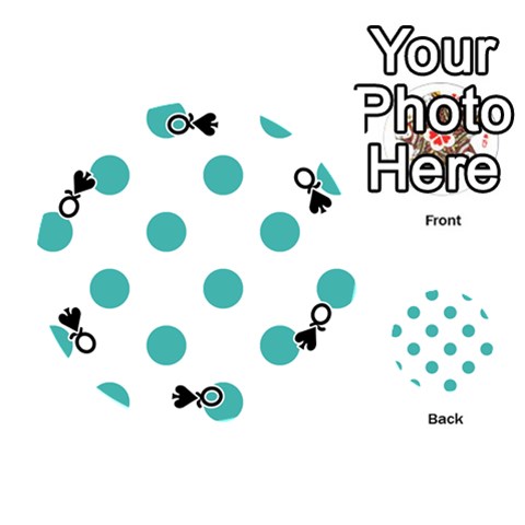 Queen Polka Dots Front - SpadeQ