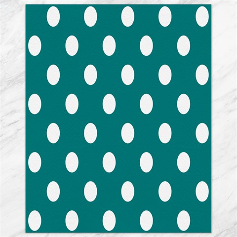 Polka Dots 10.95 x13.48  Canvas - 1