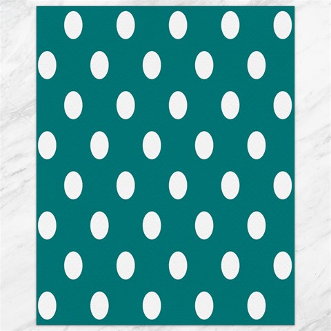 Polka Dots 15.75 x19.29  Canvas - 1