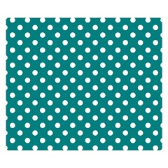Polka Dots 50 x40  Blanket Back
