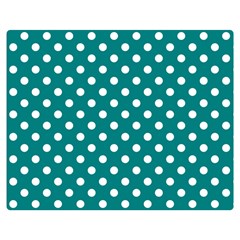 Polka Dots 60 x50  Blanket Back