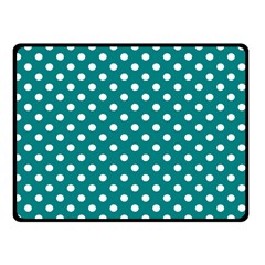 Polka Dots 45 x34  Blanket Back