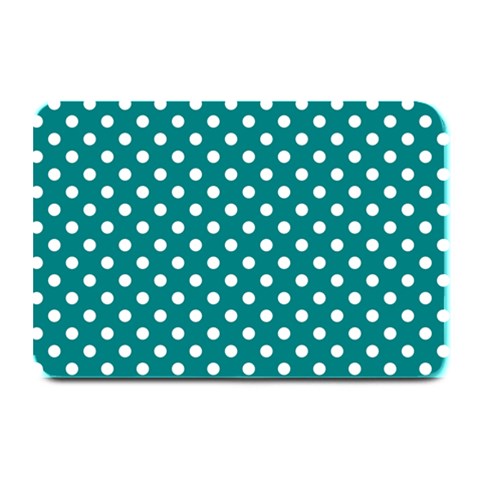Polka Dots 18 x12  Plate Mat
