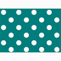Polka Dots 7 x5  Photo Card - 2