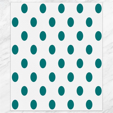 Polka Dots 8.15 x9.66  Canvas - 1
