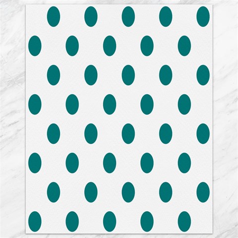 Polka Dots 10.95 x13.48  Canvas - 1