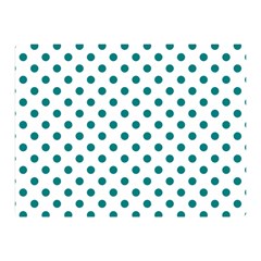 Polka Dots 35 x27  Blanket Back