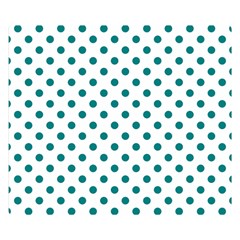 Polka Dots 50 x40  Blanket Back