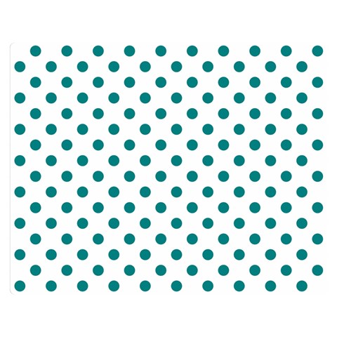 Polka Dots 60 x50  Blanket Front