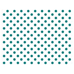 Polka Dots 60 x50  Blanket Front