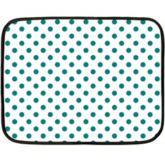 Polka Dots 35 x27  Blanket Back