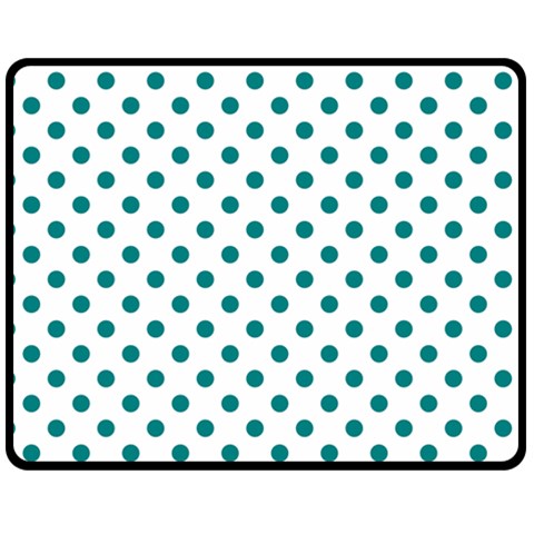 Polka Dots 60 x50  Blanket Front