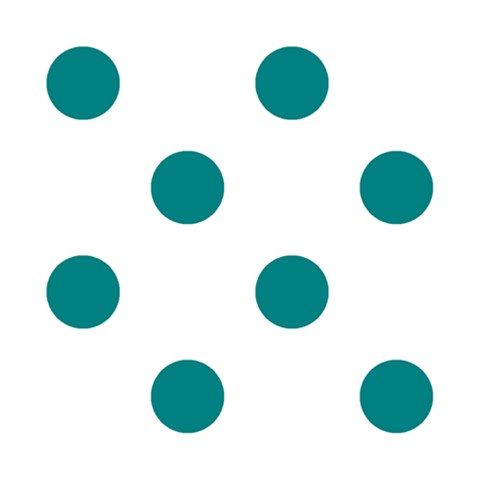 Polka Dots 3.75 x3.75  Memopad