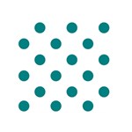 Polka Dots - Teal on White Greeting Card 5  x 7 