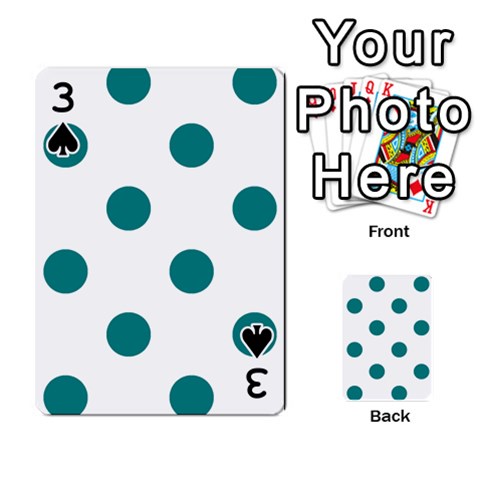 Polka Dots Front - Spade3