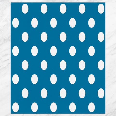 Polka Dots 8.15 x9.66  Canvas - 1