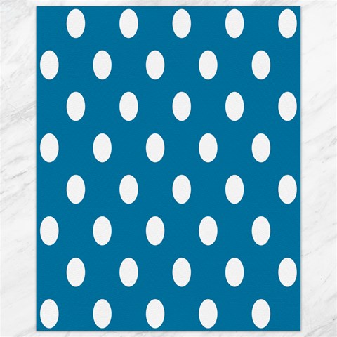 Polka Dots 10.95 x13.48  Canvas - 1