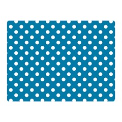 Polka Dots 35 x27  Blanket Back