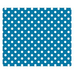 Polka Dots 50 x40  Blanket Back