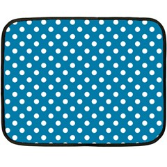 Polka Dots 35 x27  Blanket Back