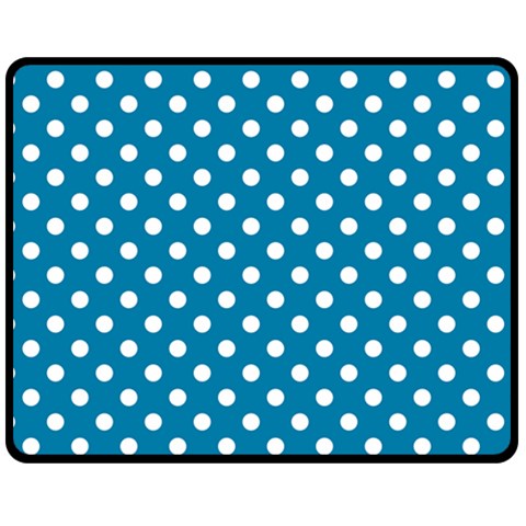 Polka Dots 60 x50  Blanket Front