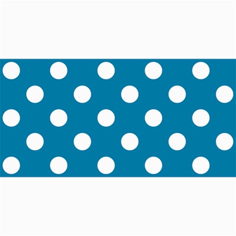 Polka Dots 8 x4  Photo Card - 1