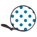 Polka Dots - Cerulean on White Classic 20-CD Wallet