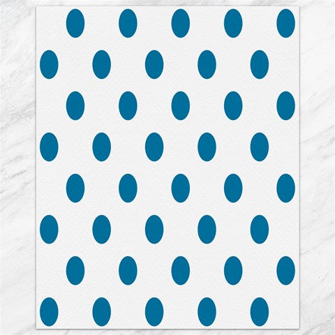 Polka Dots 10.95 x13.48  Canvas - 1