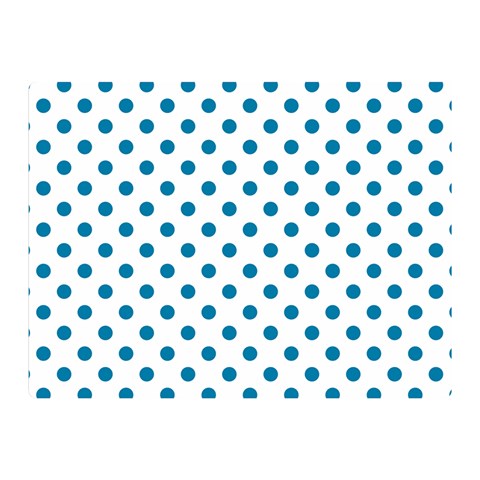 Polka Dots 35 x27  Blanket Front