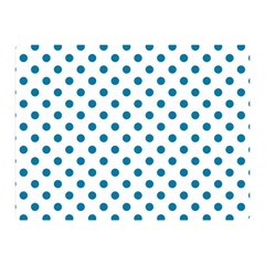 Polka Dots 35 x27  Blanket Back