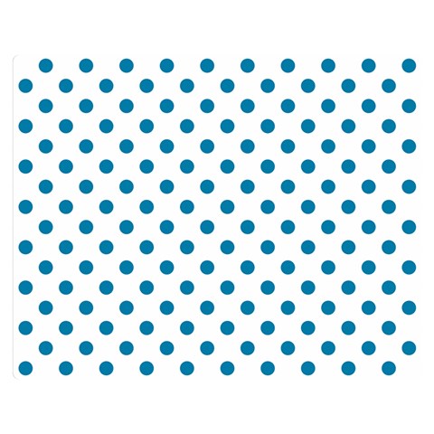 Polka Dots 60 x50  Blanket Front