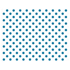 Polka Dots 60 x50  Blanket Back