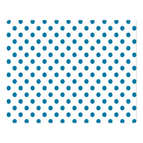 Polka Dots 80 x60  Blanket Front