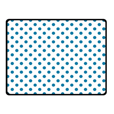 Polka Dots 45 x34  Blanket Front