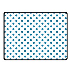 Polka Dots 45 x34  Blanket Back