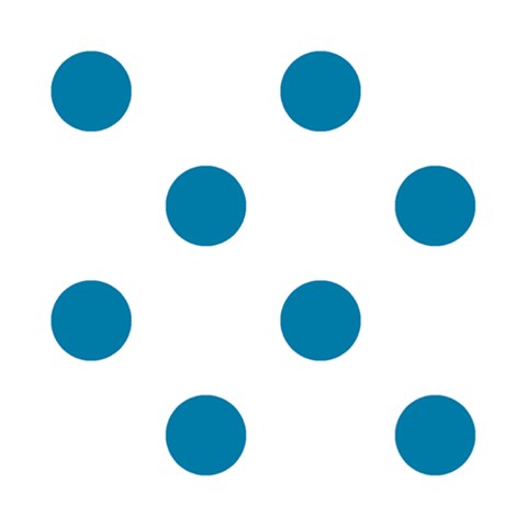 Polka Dots 3.75 x3.75  Memopad